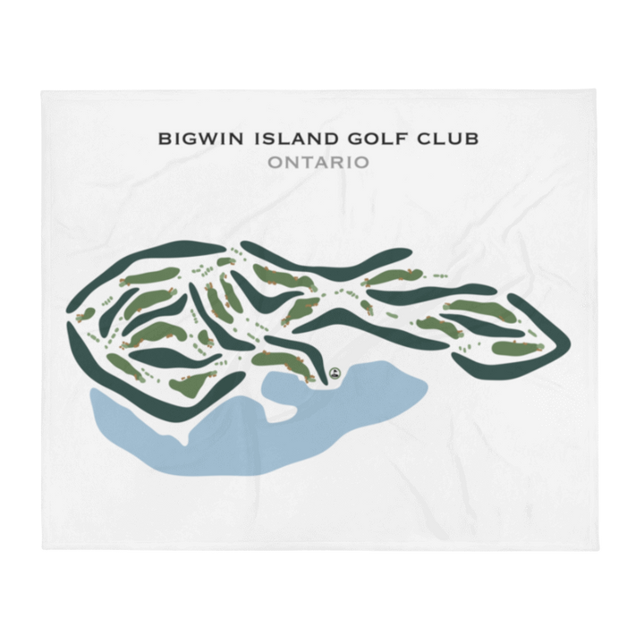 Bigwin Island Golf Club, Ontario, Canada - Printed Golf Courses