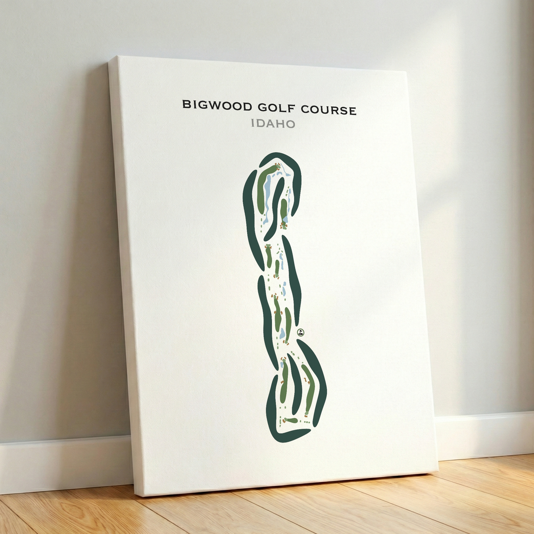 Bigwood Golf Course, Idaho - Printed Golf Courses