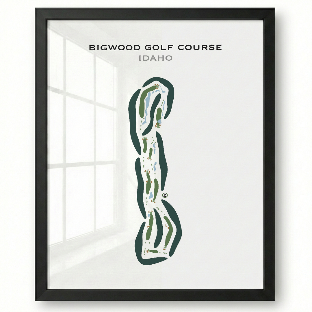 Bigwood Golf Course, Idaho - Printed Golf Courses