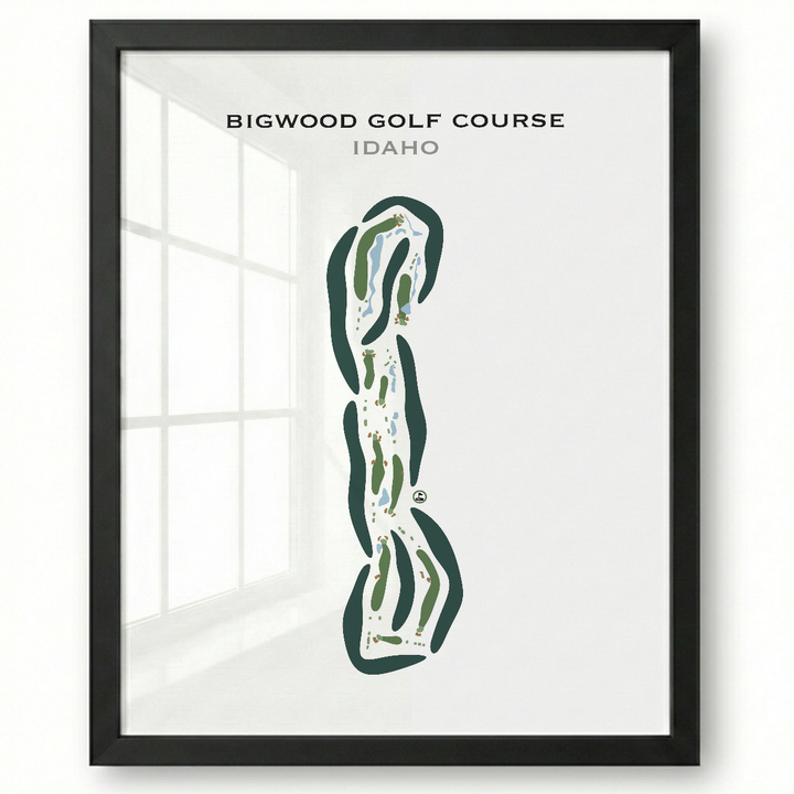 Bigwood Golf Course, Idaho - Printed Golf Courses