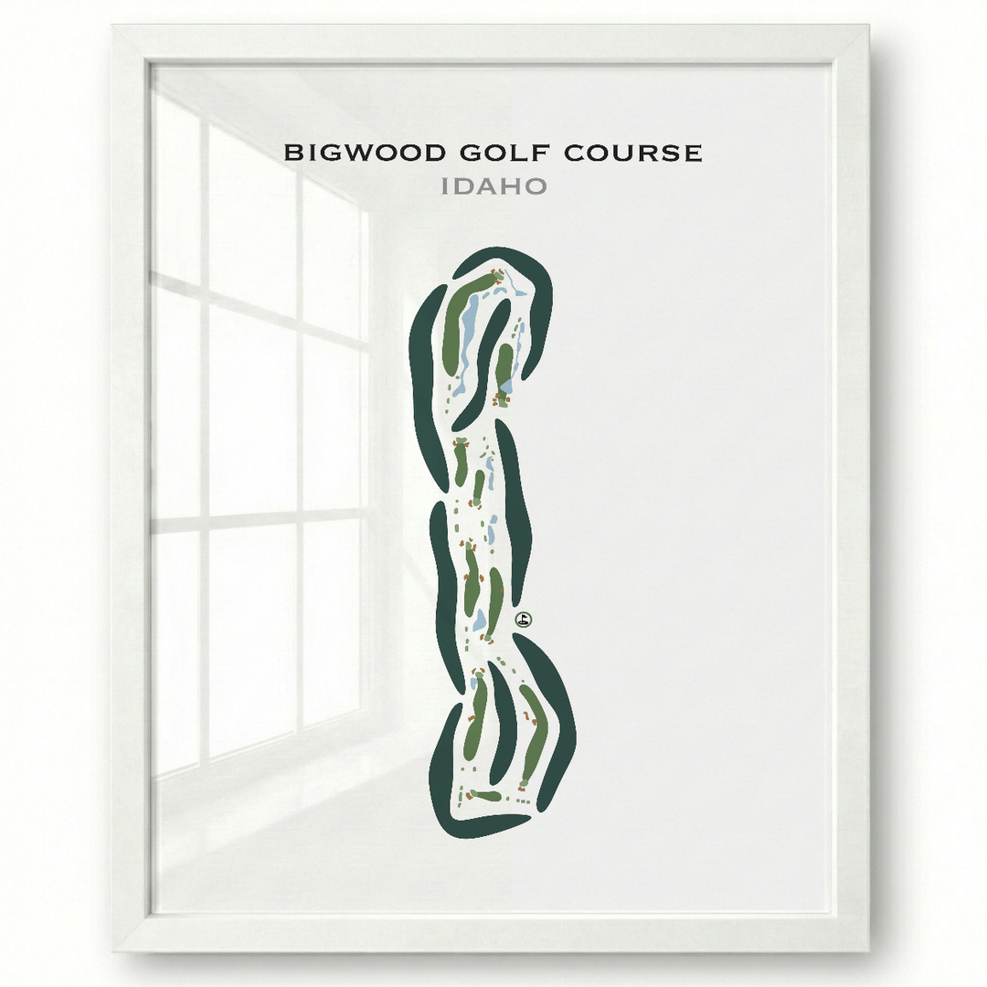 Bigwood Golf Course, Idaho - Printed Golf Courses