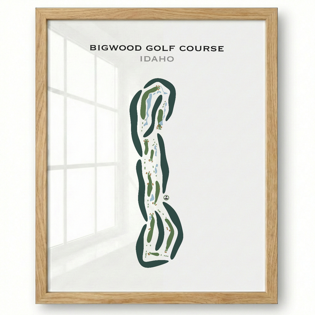 Bigwood Golf Course, Idaho - Printed Golf Courses