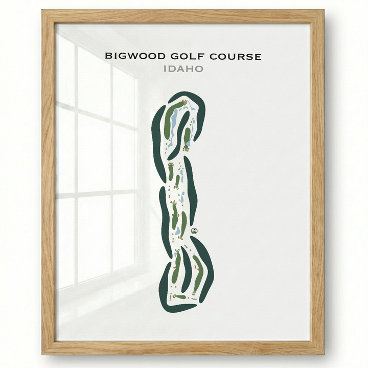 Bigwood Golf Course, Idaho - Printed Golf Courses