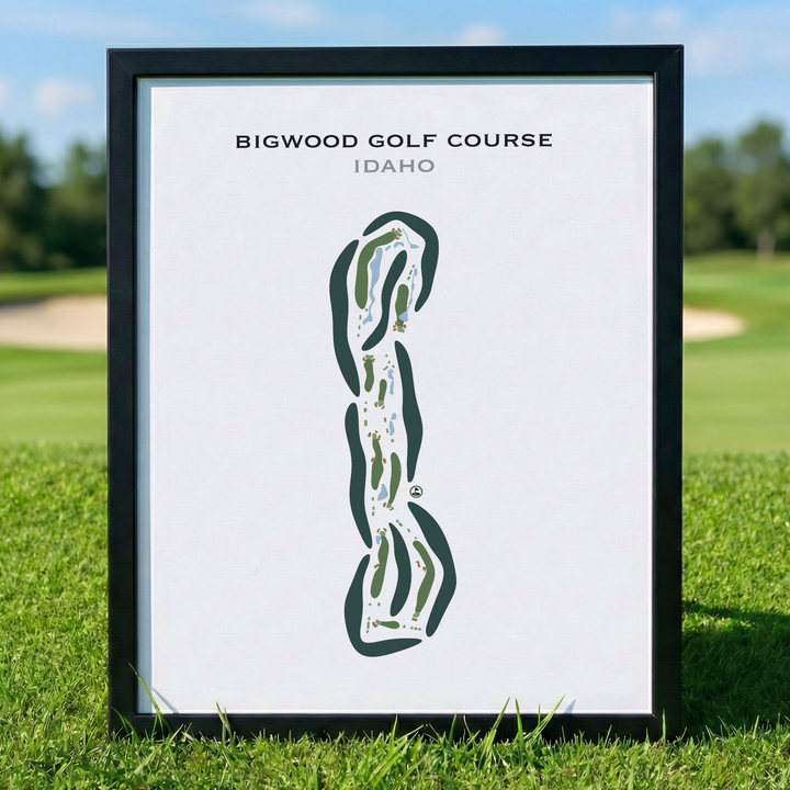 Bigwood Golf Course, Idaho - Printed Golf Courses