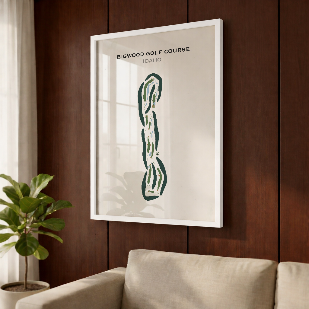 Bigwood Golf Course, Idaho - Printed Golf Courses