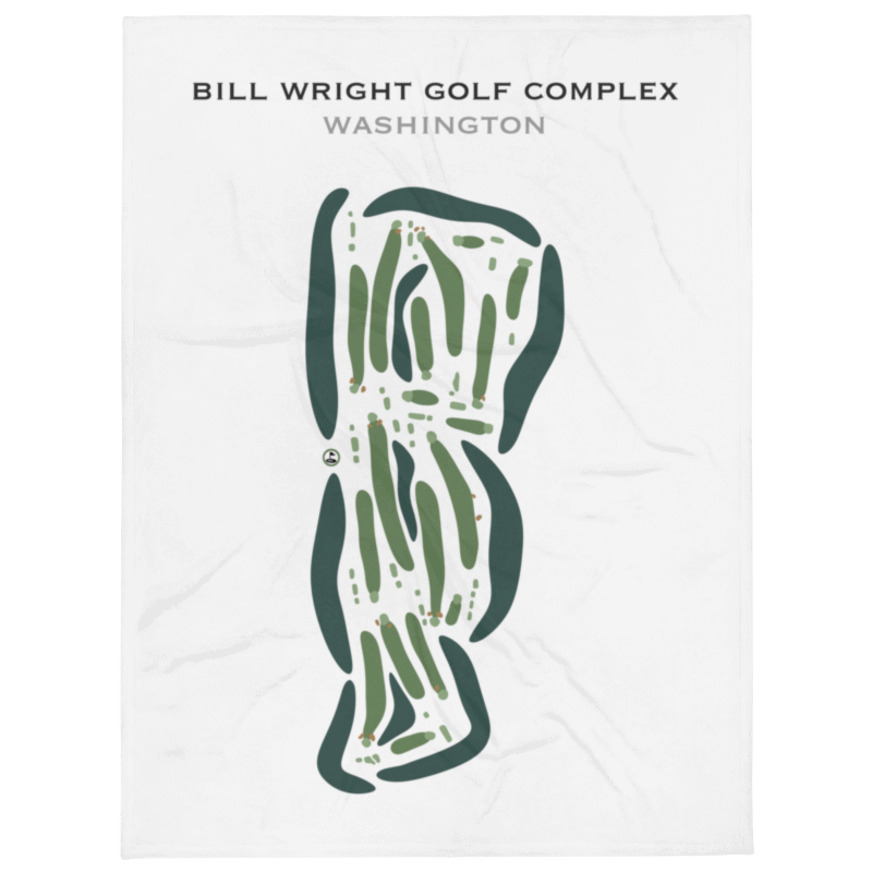 Bill Wright Golf Complex, Washington - Printed Golf Courses