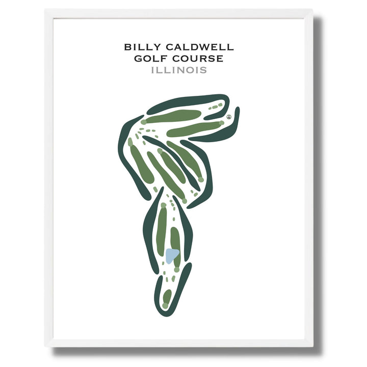 Billy Caldwell Golf Course, Illinois - Printed Golf Courses