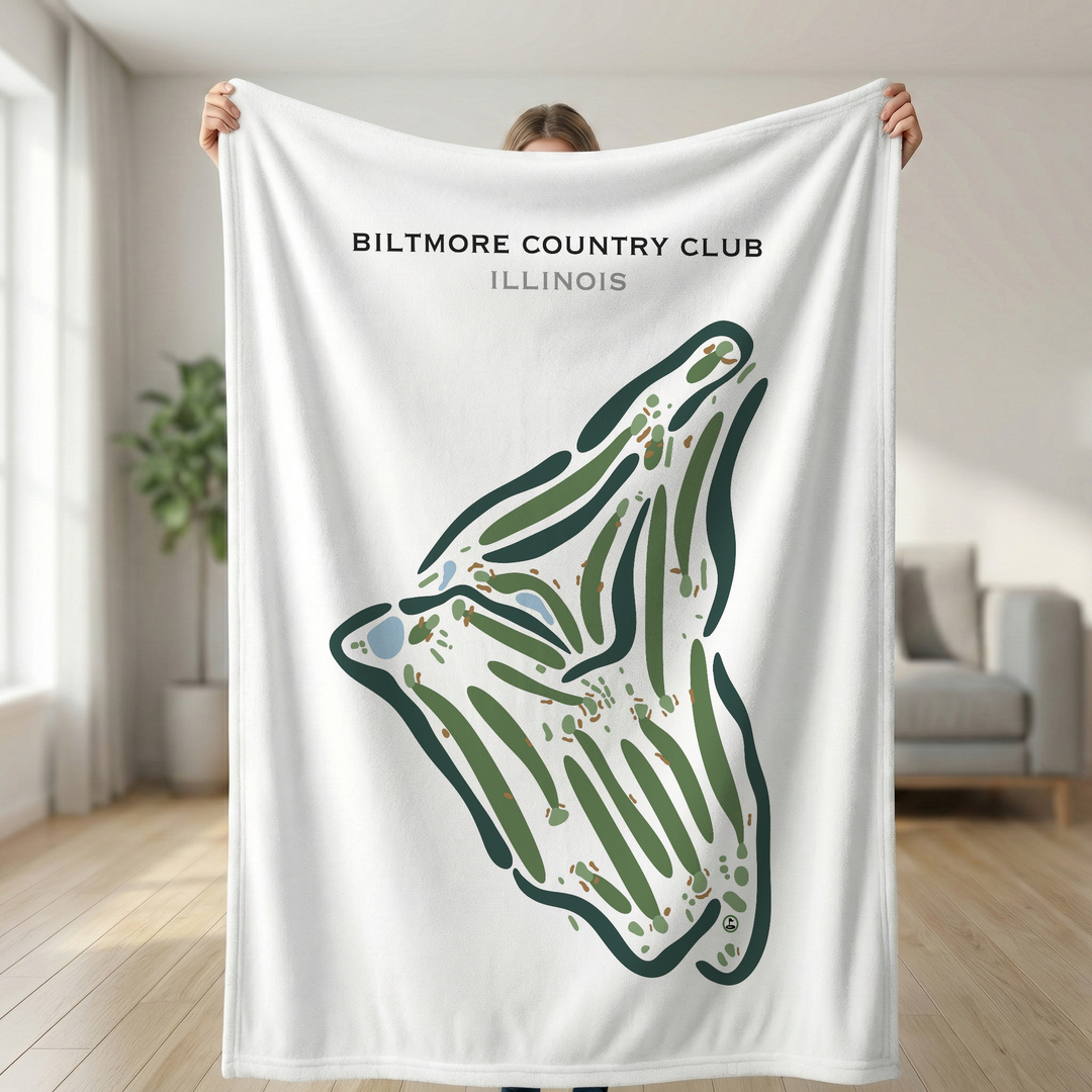 Biltmore Country Club, Illinois - Printed Golf Courses