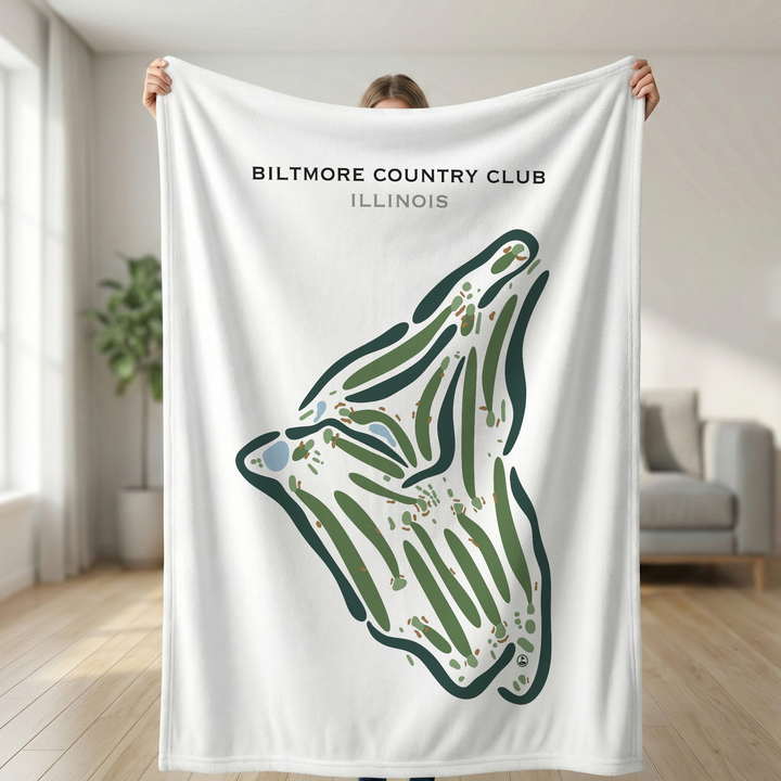 Biltmore Country Club, Illinois - Printed Golf Courses
