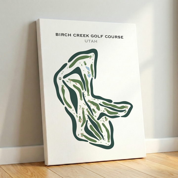 Birch Creek Golf Course, Smithfield Utah - Printed Golf Courses
