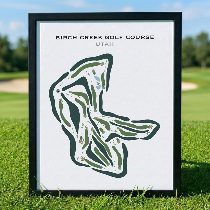 Birch Creek Golf Course, Smithfield Utah - Printed Golf Courses