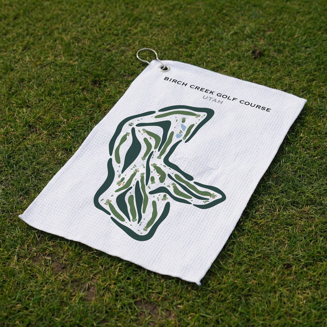 Birch Creek Golf Course, Smithfield Utah - Printed Golf Courses