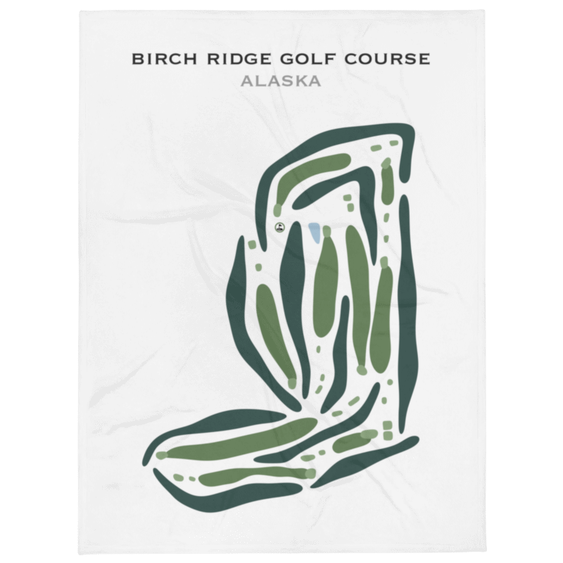 Birch Ridge Golf Course, Alaska - Printed Golf Courses