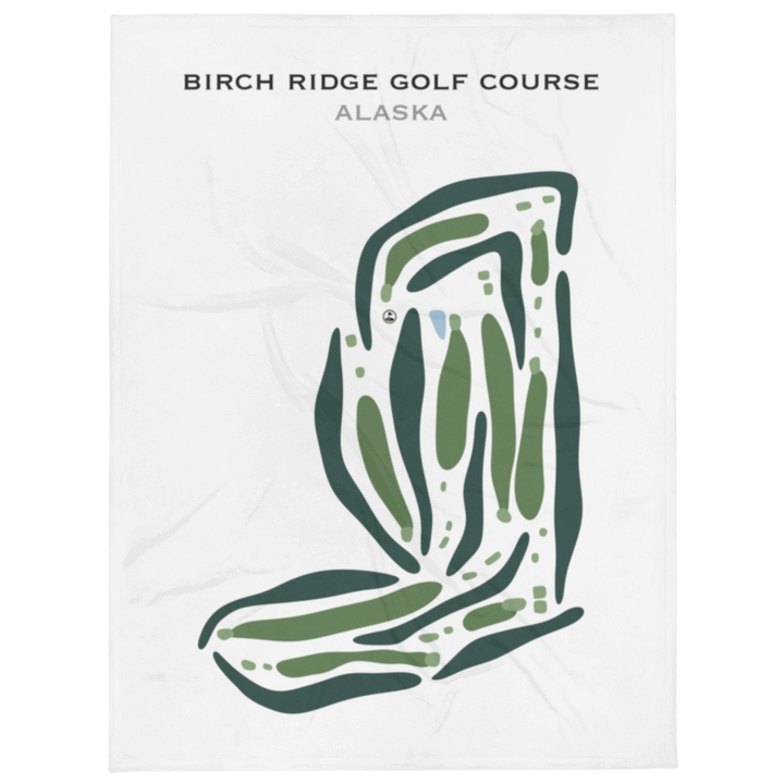 Birch Ridge Golf Course, Alaska - Printed Golf Courses