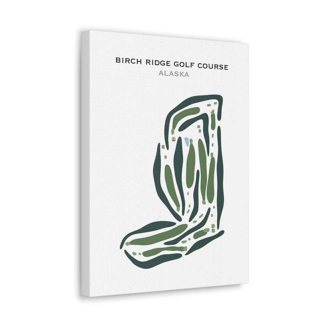 Birch Ridge Golf Course, Alaska - Printed Golf Courses