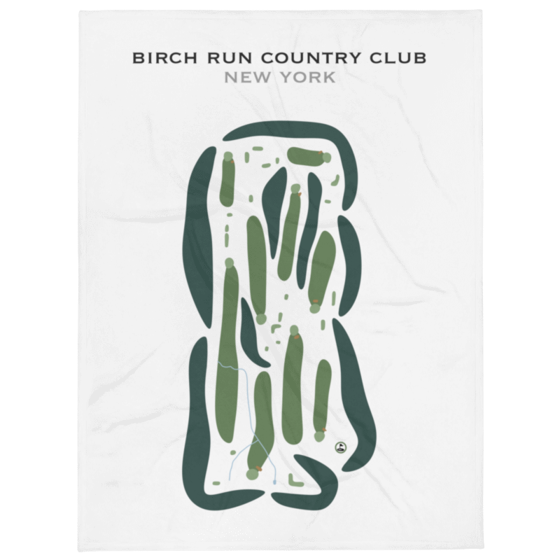 Birch Run Country Club, New York - Printed Golf Courses