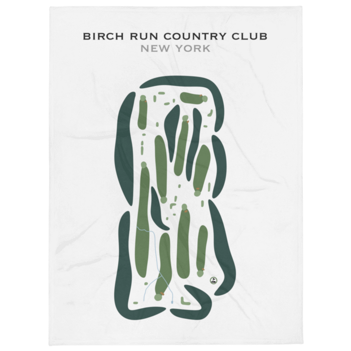 Birch Run Country Club, New York - Printed Golf Courses