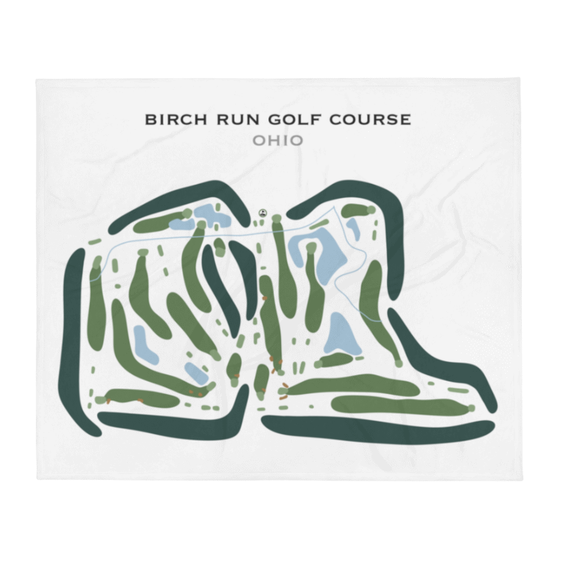 Birch Run Golf Course, Ohio - Printed Golf Courses