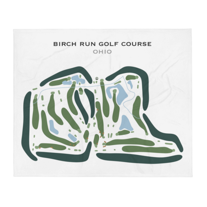 Birch Run Golf Course, Ohio - Printed Golf Courses