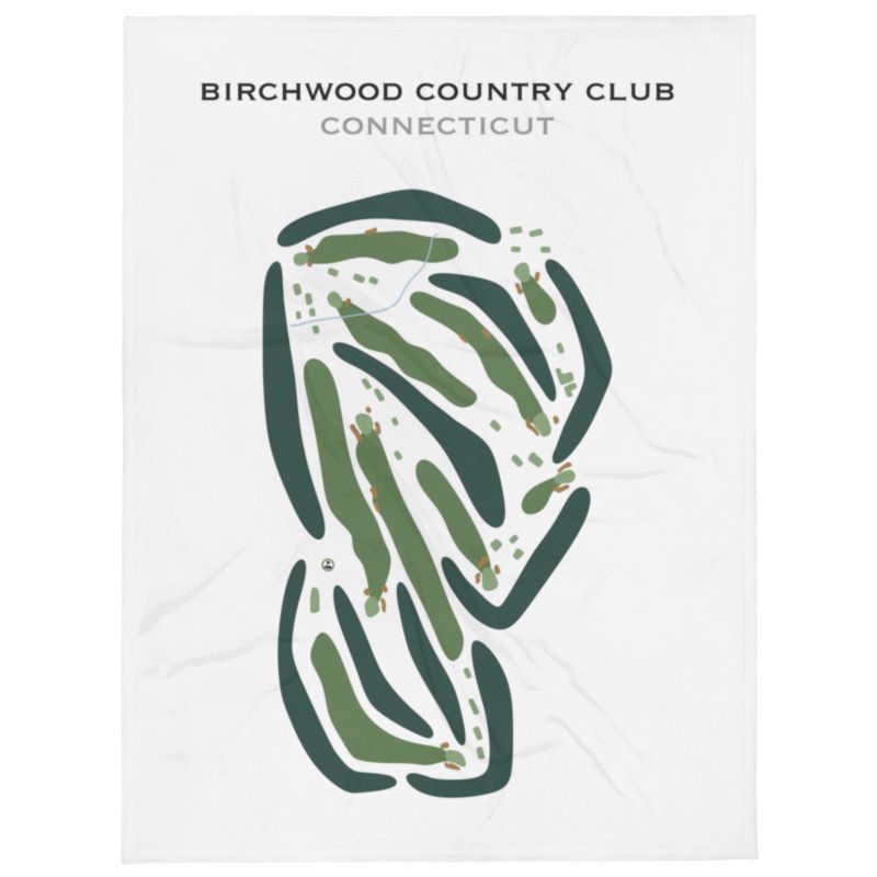 Birchwood Country Club, Connecticut - Printed Golf Courses