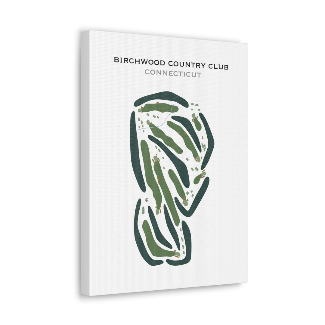 Birchwood Country Club, Connecticut - Printed Golf Courses