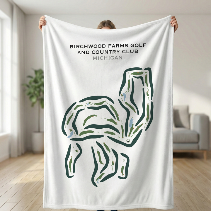 Birchwood Farms Golf & Country Club, Michigan - Printed Golf Courses