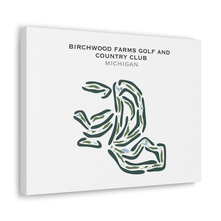 Birchwood Farms Golf & Country Club, Michigan - Printed Golf Courses