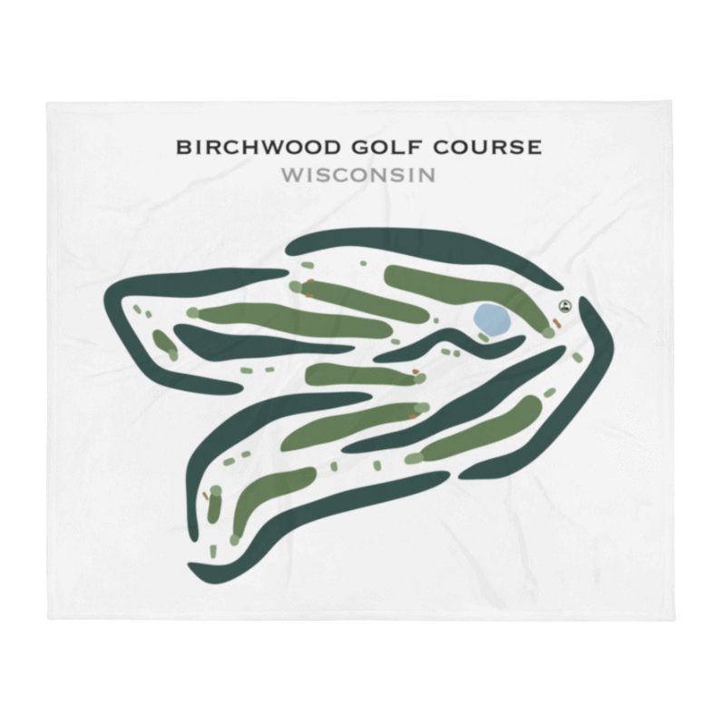 Birchwood Golf Course, Wisconsin - Printed Golf Courses