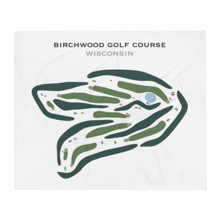 Birchwood Golf Course, Wisconsin - Printed Golf Courses