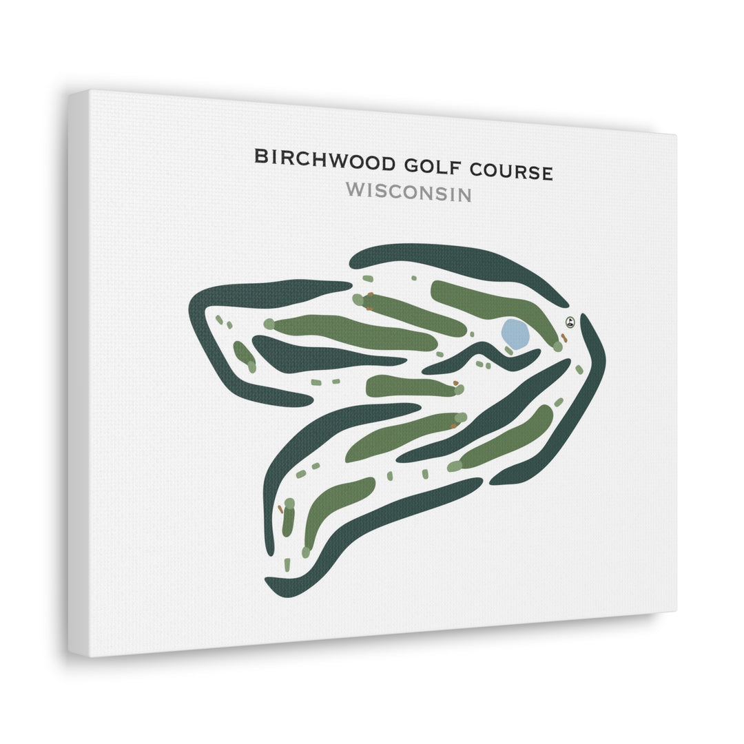 Birchwood Golf Course, Wisconsin - Printed Golf Courses