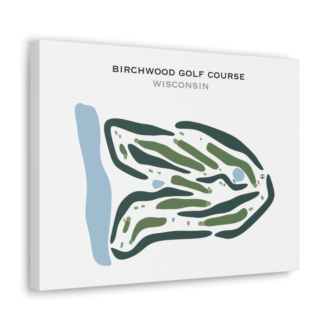 Birchwood Golf Course, Wisconsin - Printed Golf Courses