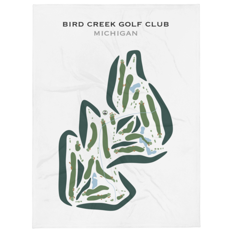 Bird Creek Golf Club, Michigan - Printed Golf Courses