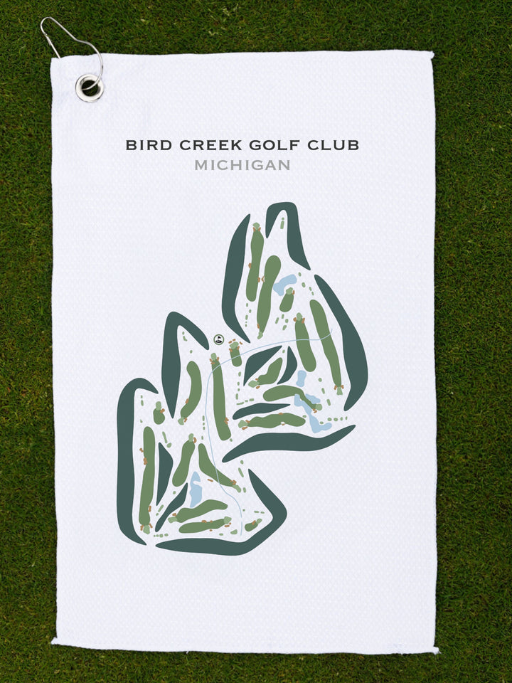 Bird Creek Golf Club, Michigan - Printed Golf Courses