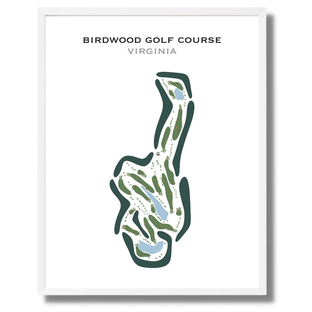 Birdwood Golf Course, Virginia - Printed Golf Courses