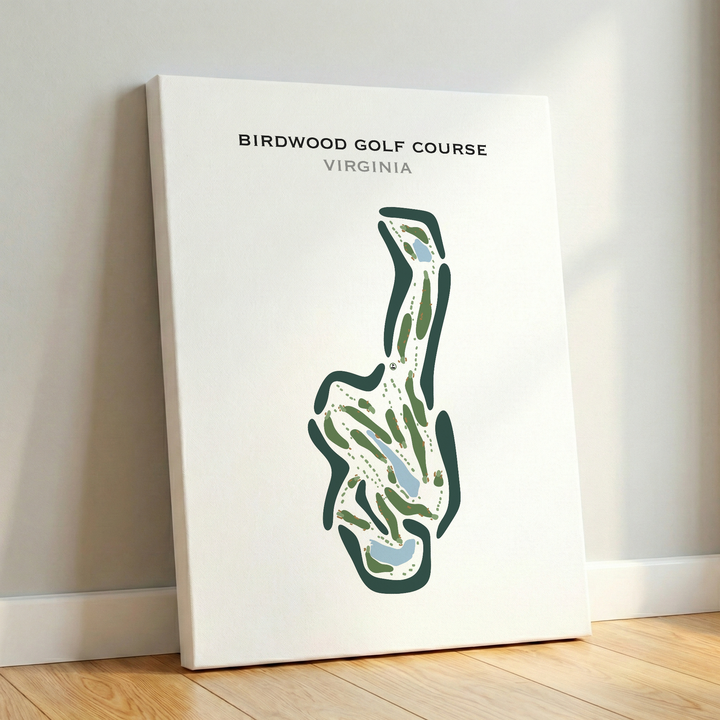 Birdwood Golf Course, Virginia - Printed Golf Courses