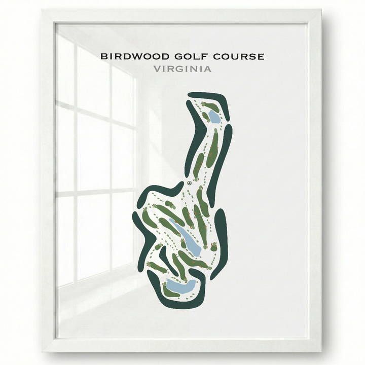 Birdwood Golf Course, Virginia - Printed Golf Courses