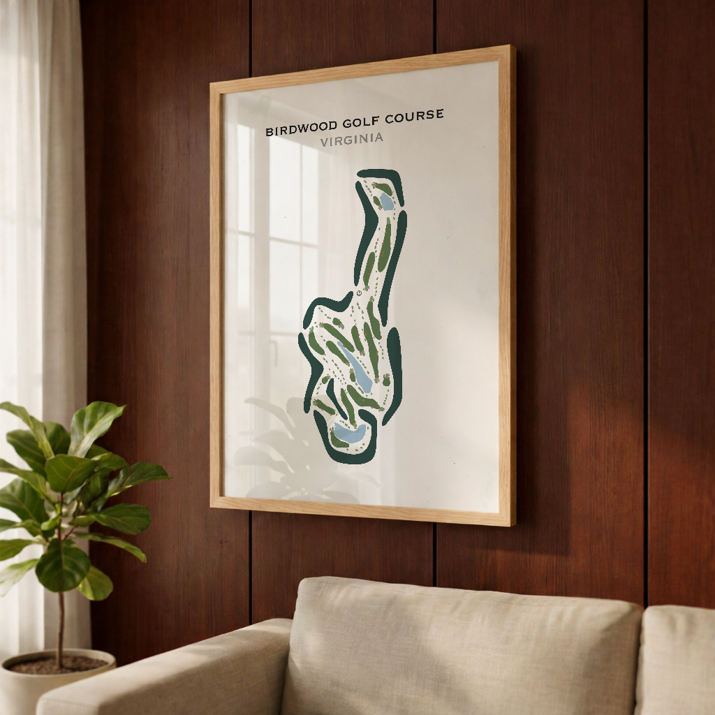 Birdwood Golf Course, Virginia - Printed Golf Courses