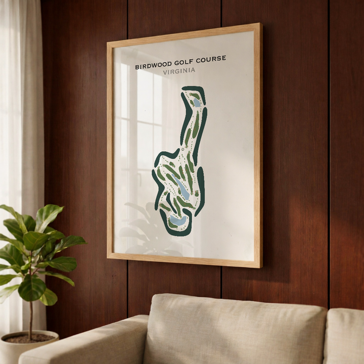Birdwood Golf Course, Virginia - Printed Golf Courses