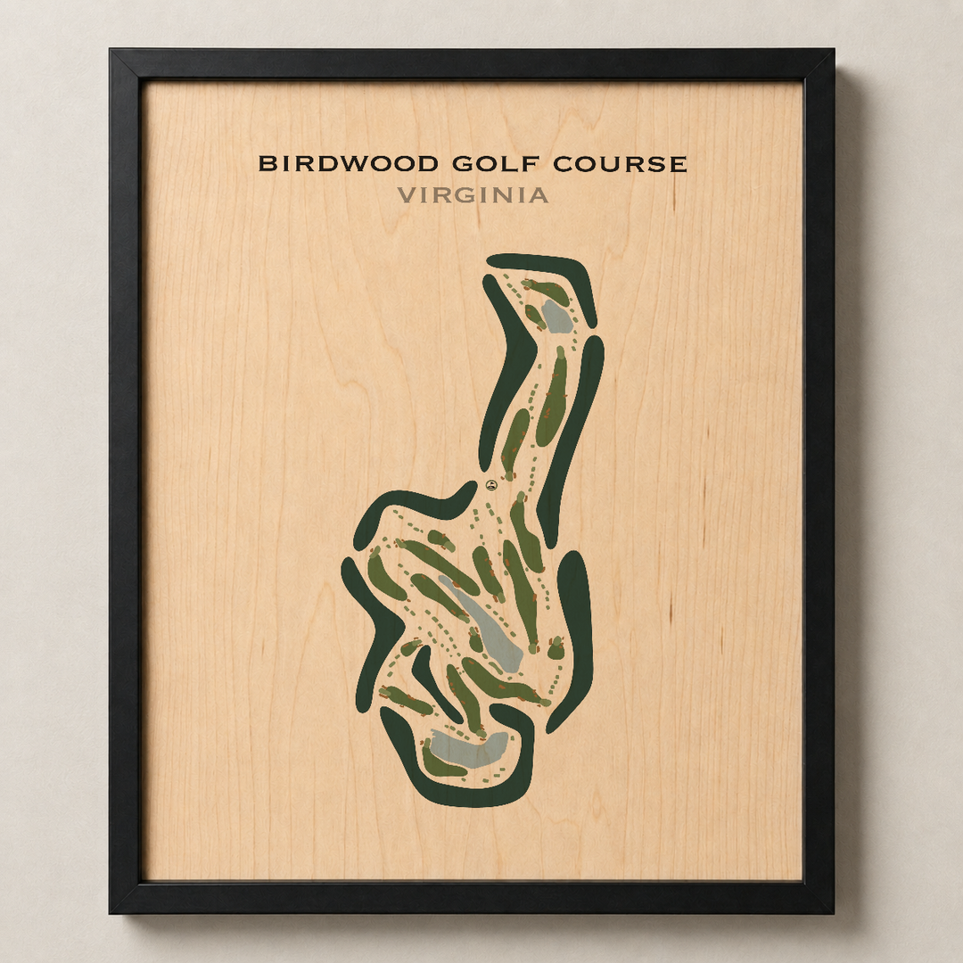 Birdwood Golf Course, Virginia - Printed Golf Courses