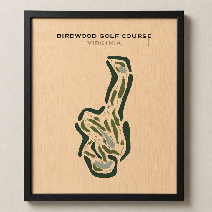 Birdwood Golf Course, Virginia - Printed Golf Courses