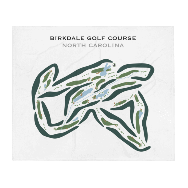 Birkdale Golf Course, North Carolina - Printed Golf Courses