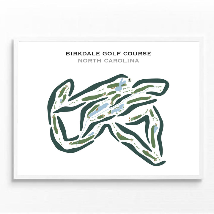 Birkdale Golf Course, North Carolina - Printed Golf Courses