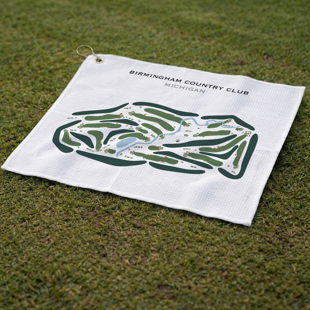 Birmingham Country Club, Michigan - Printed Golf Courses