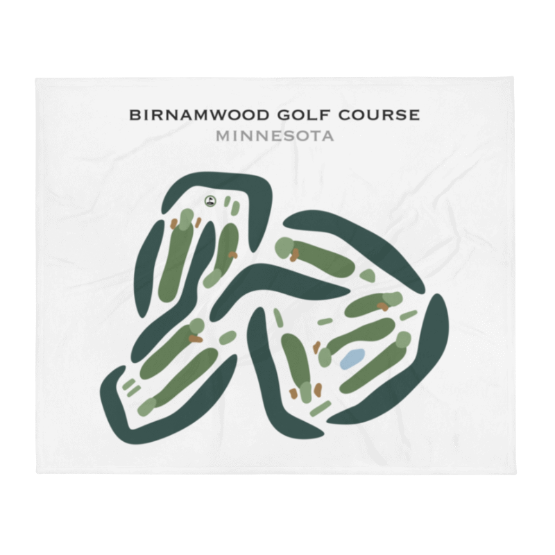 Birnamwood Golf Course, Minnesota - Printed Golf Courses