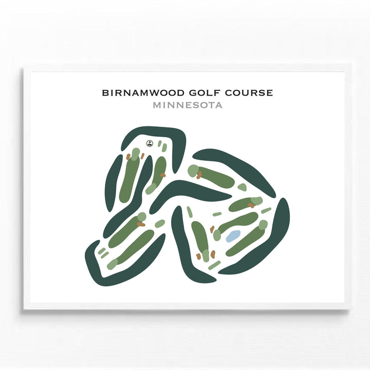 Birnamwood Golf Course, Minnesota - Printed Golf Courses