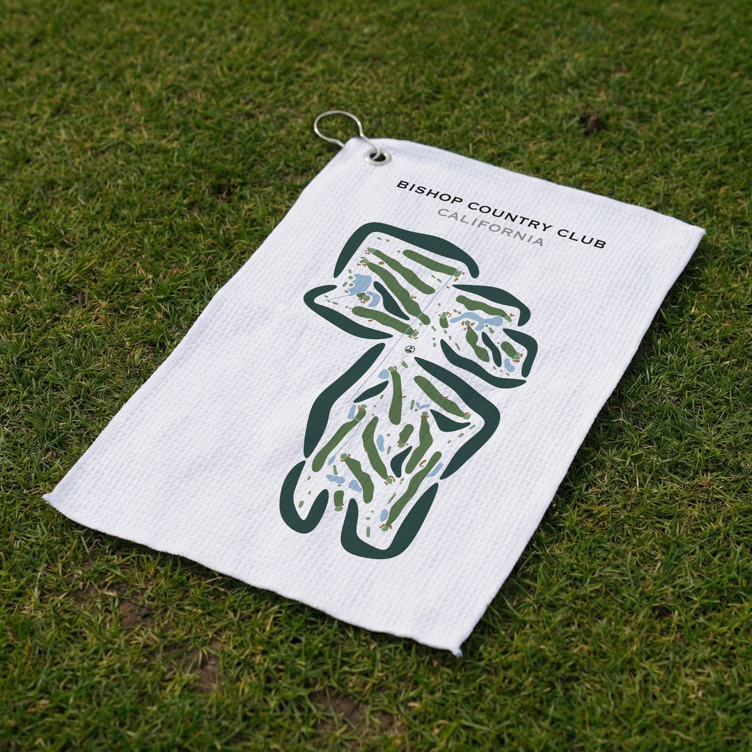 Bishop Country Club, California - Printed Golf Courses