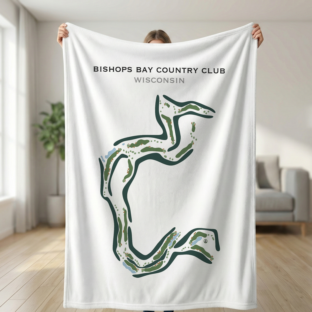 Bishops Bay Country Club, Wisconsin - Printed Golf Courses