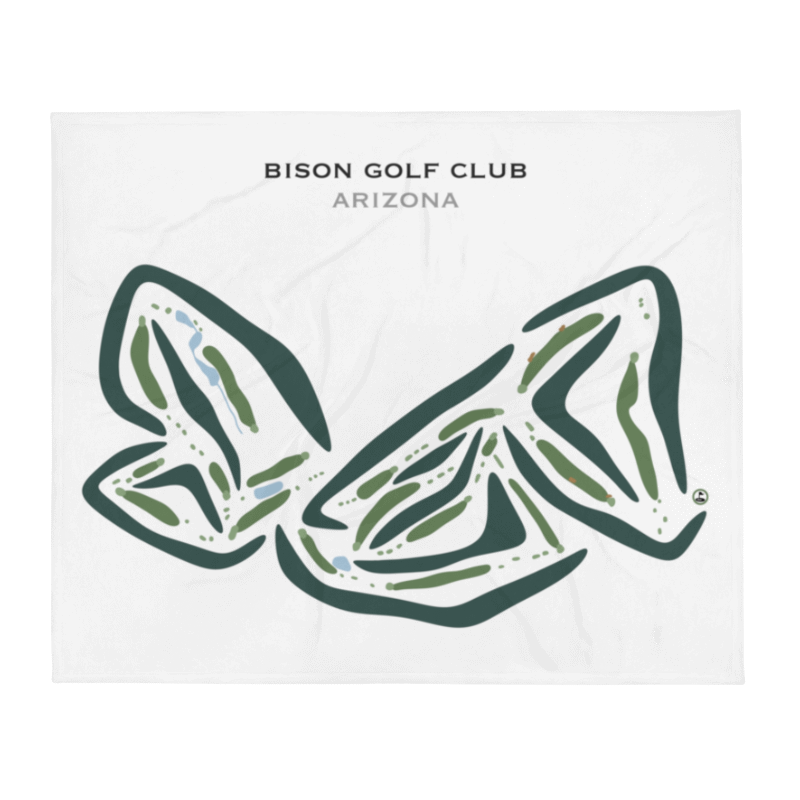 Bison Golf Club, Arizona - Printed Golf Courses