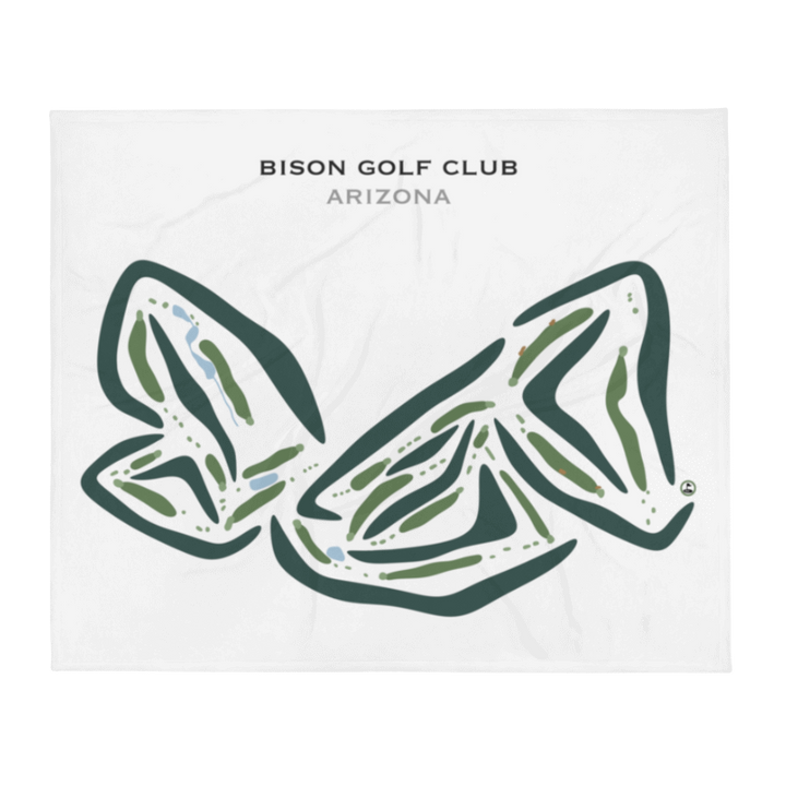 Bison Golf Club, Arizona - Printed Golf Courses