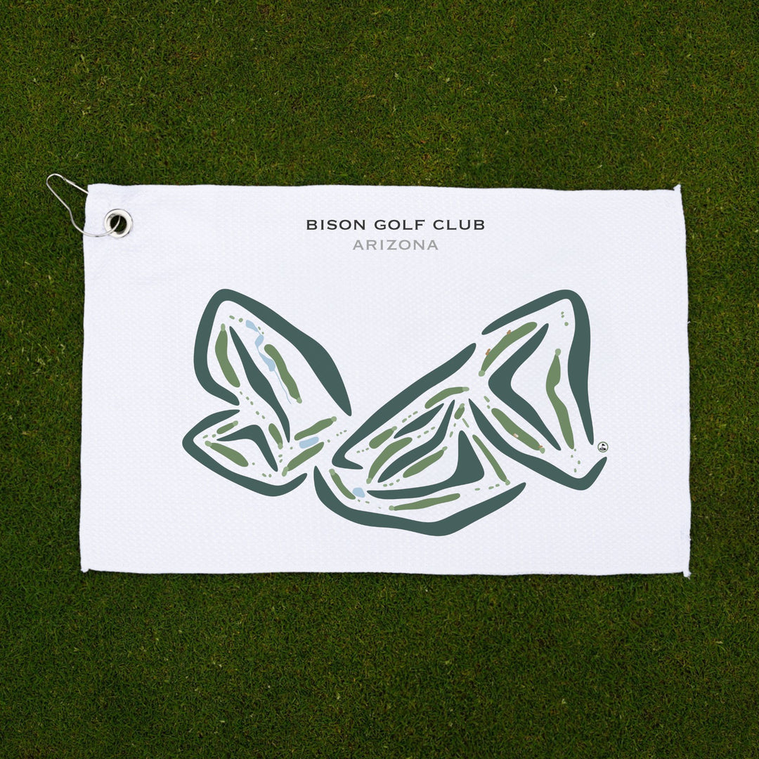 Bison Golf Club, Arizona - Printed Golf Courses